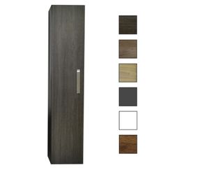 Sanicare kolomkast met luxe chromen greep 33,5x160x32cm schots-eiken