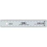 M+R Strong & Flexibel lat, met schaalverdeling voor recht- en linkshandigen, 15 cm, transparant