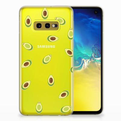 Samsung Galaxy S10e | Siliconen Case | Avocado