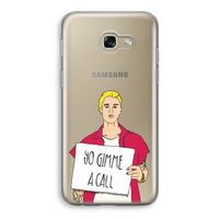 Gimme a call: Samsung Galaxy A5 (2017) Transparant Hoesje