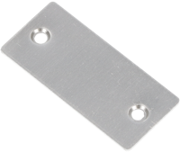 AMI afdekplaatje 4 vlak blind f-1 - 217031