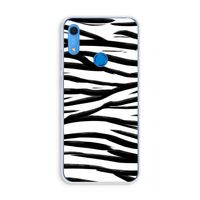 Zebra pattern: Huawei Y6s Transparant Hoesje