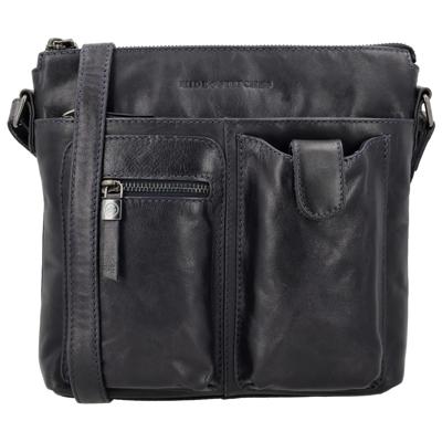 Hide & stitches porto schoudertas-Navy