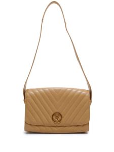 CHANEL Pre-Owned sac porté épaule Chevron Flap (1995-1996) - Tons neutres