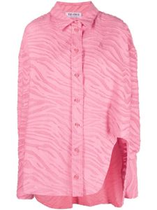 The Attico chemise Diana à manches longues - Rose