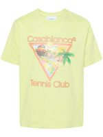 Casablanca t-shirt Cubism Tennis Club - Vert - thumbnail