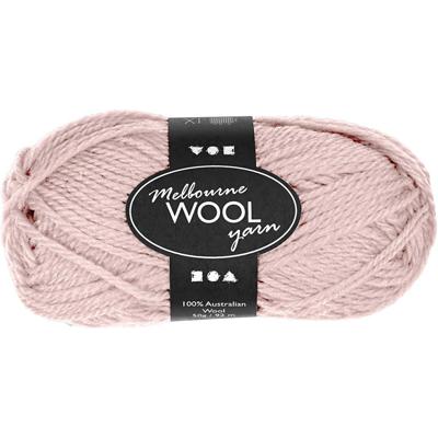 Creativ Company Melbourne wolgaren, l: 92 m, lichtrood, 50 gr/ 1 bol