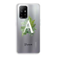Green Brush: Oppo A95 5G Transparant Hoesje