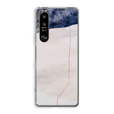Stone White: Sony Xperia 1 III Transparant Hoesje