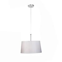 Steinhauer HanglampGramineus met witte kap - 9566ST