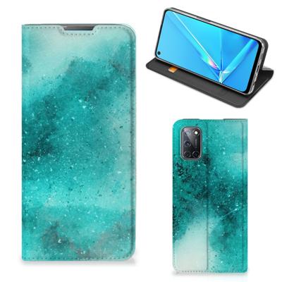 Bookcase OPPO A52 | A72 Painting Blue Bookcase OPPO A52 | A72 Painting Blue