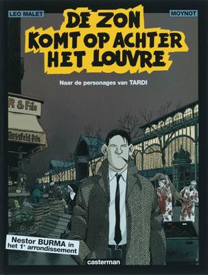 De zon komt op achter het Louvre (Hardback)