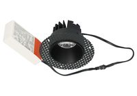 BR6852 LED-inbouwspot trimless 6.5W 2700K IP54 Dimbaar Zwart