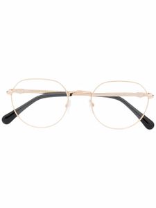 Chiara Ferragni lunettes de vue à monture ronde - Or