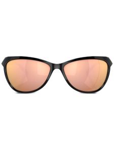 Oakley lunettes de soleil Pasque à verres miroirs - Noir