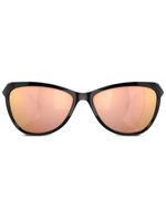 Oakley lunettes de soleil Pasque à verres miroirs - Noir