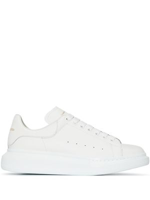 Alexander McQueen baskets Oversized - Blanc