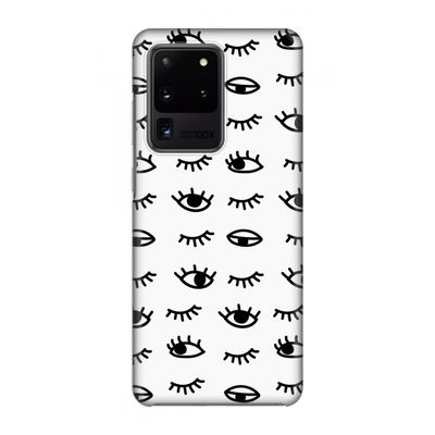 Eye pattern #2: Volledig geprint Samsung Galaxy S20 Ultra Hoesje