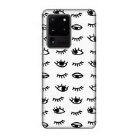 Eye pattern #2: Volledig geprint Samsung Galaxy S20 Ultra Hoesje