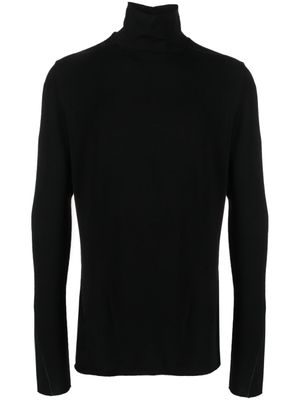 Thom Krom t-shirt à coutures contrastantes - Noir
