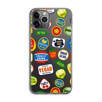 Fruitsticker: iPhone 11 Pro Max Transparant Hoesje