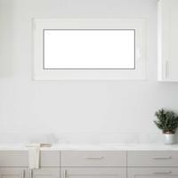 Kelderraam "RISOR" 110x50 cm draai-kiep DIN links antraciet