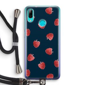 Framboosjes: Huawei P Smart (2019) Transparant Hoesje met koord