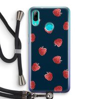 Framboosjes: Huawei P Smart (2019) Transparant Hoesje met koord
