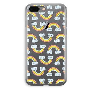 Regenboog: iPhone 8 Plus Transparant Hoesje