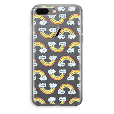 Regenboog: iPhone 8 Plus Transparant Hoesje