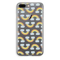 Regenboog: iPhone 8 Plus Transparant Hoesje