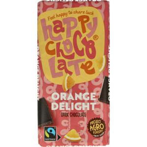 Happy Chocolate Puur sinaasappel bio
