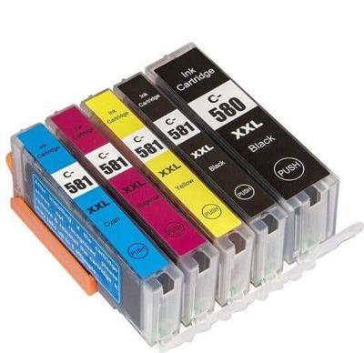 Huismerk Canon Cartridge - PGI-580 XXL / CLI-581 XL