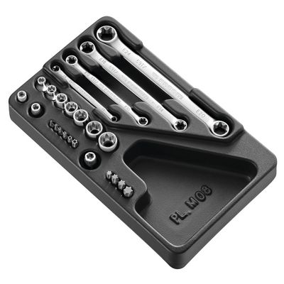 Facom module van doppen, sleutels en bits torx - MOD.TX1A
