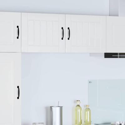 Keukenkast aan de muur met plank Hoogglans wit 50 x 31 x 40 cm Keukenkast aan de muur met plank Hoogglans wit 50 x 31 x 40 cm