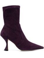 Stuart Weitzman bottes XCurved 85 mm - Violet - thumbnail