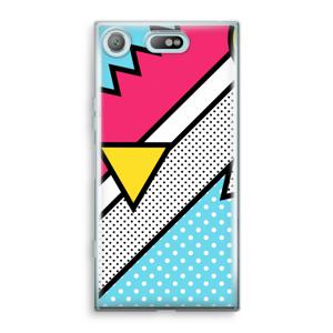 Pop Art #3: Sony Xperia XZ1 Compact Transparant Hoesje