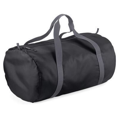 Bagbase Sporttas - zwart - 32 liter - weekendtas - 50 x 30 x 26 cm - polyester - 1 compartiment