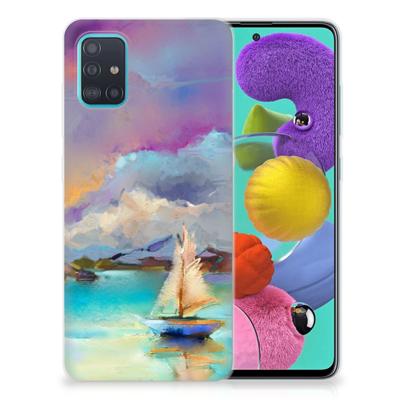 Smartphone hoesje Samsung Galaxy A51 Boat