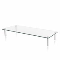 TV - tafel Neomounts NSMONITOR10 Zwart Transparant - thumbnail