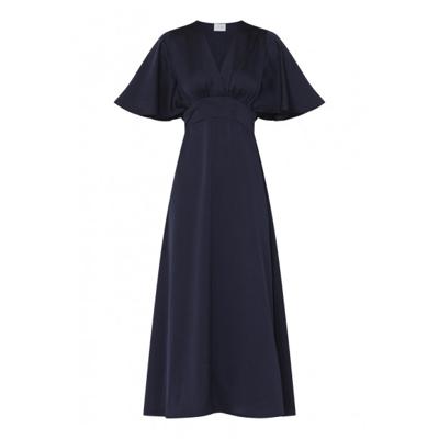 Sisters Point - Blauw | Dames | Jurk | Blauw | L | regular | Kamst mode