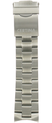 Horlogeband Certina C605007714 / 26071984292A Staal 19mm