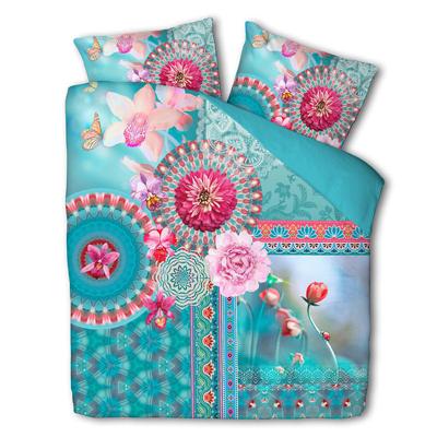 Dekbedovertrek Katoen Mandala Flowers Natuur & Bloemen 200x200 Cm Cloud Nine - Dekbed-Discounter.nl