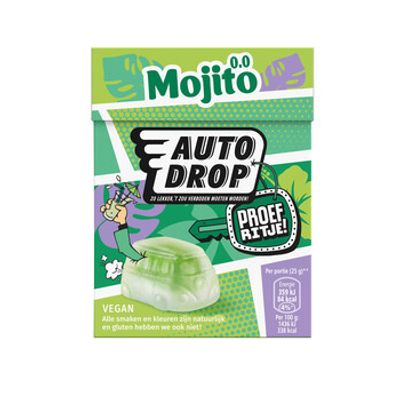 Autodrop Autodrop - Proefritje Mojito 250 Gram 6 Stuks