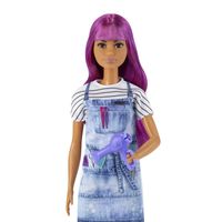 Barbie tienerpop Haarstyliste meisjes 5-delig - thumbnail