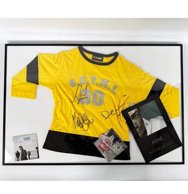 Ingelijst Kane "S. G. Y. M. I." Shirt met handtekeningen van de band, Fotoboek en 2 CDs