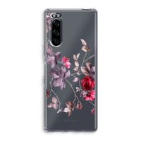 Mooie bloemen: Sony Xperia 5 Transparant Hoesje