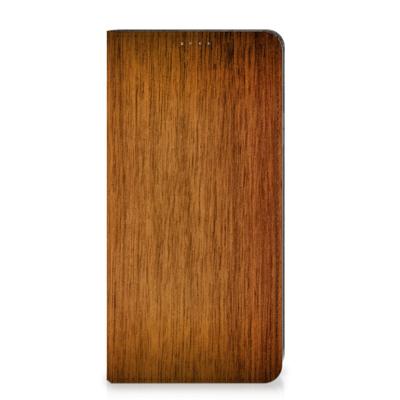 Nokia G22 Book | Wallet Case | Donker Hout Nokia G22 Book | Wallet Case | Donker Hout