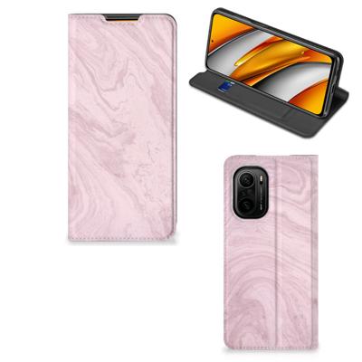 Xiaomi Mi 11i | Poco F3 | Standcase | Marble Pink - Origineel Cadeau Vriendin