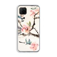 Japanse bloemen: Huawei P40 Lite Transparant Hoesje